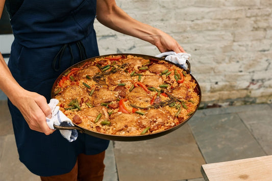 Smithey Carbon Steel Paella Pan - Made in USA