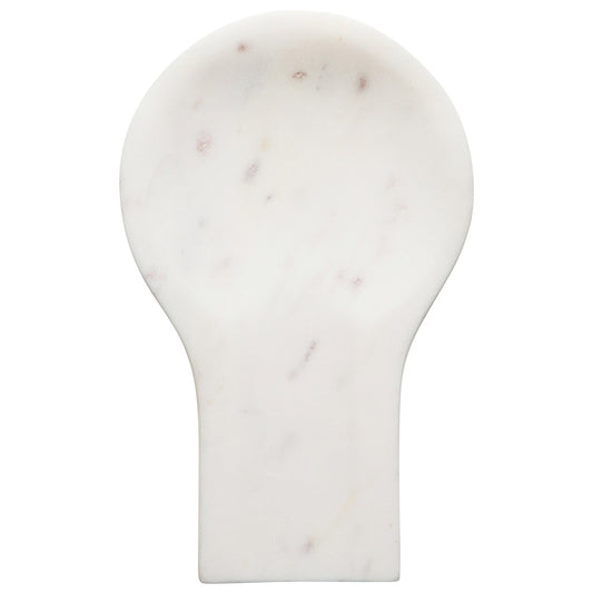 Danica Spoon Rest - White Marble