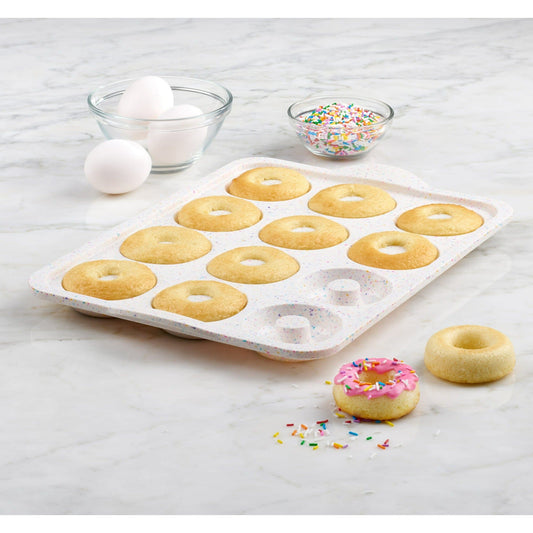 Structure Silicone Donut Pan 12ct Confetti