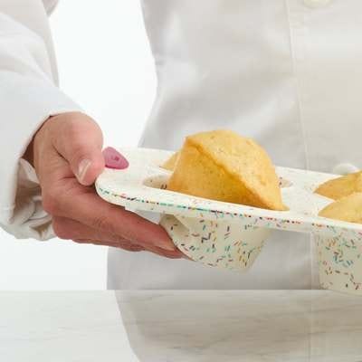 Structure Silicone Jumbo Muffin Pan Confetti