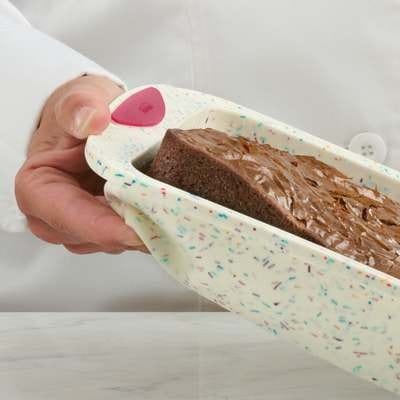 Structure Silicone Square Cake Pan Confetti