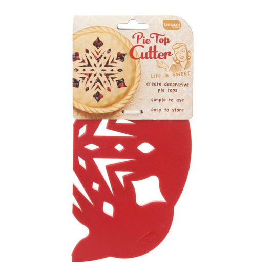 Talisman Designs Decorative Pie Top Cutter - Snowflake