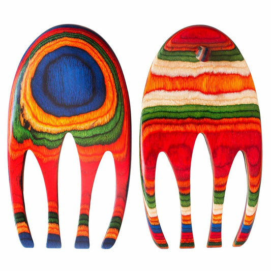 Totally Bamboo Marrakesh Salad Hands Serving Set