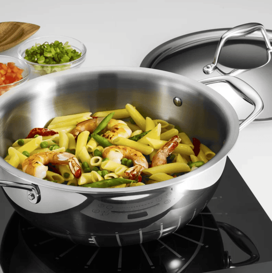 Tramontina Stainless Steel Covered Universal Pan - 4 Quart