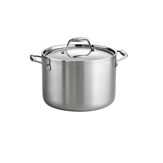 Tramontina Stainless Steel Gourmet Covered Stock Pot - 6 Qt, 8 Qt
