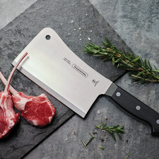 Tramontina Professional High-Carbon Steel Cleaver - 6"