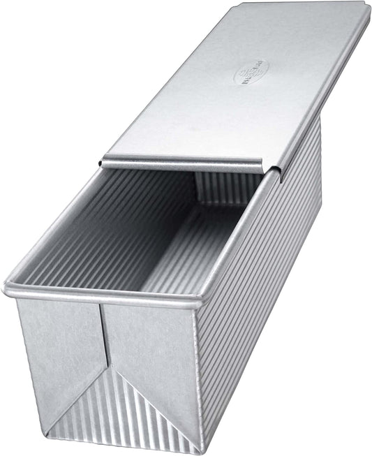 USA Pan Small Pullman Loaf Pan With Cover