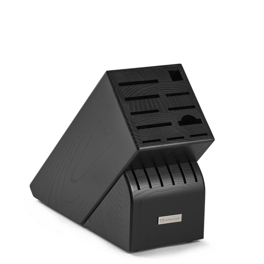 Wusthof 17-Slot Black Knife Block