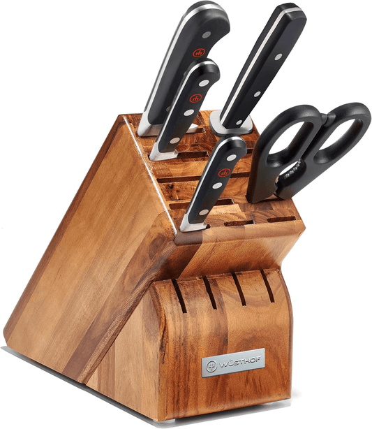 Wusthof Classic 6pc Block Set, Acacia