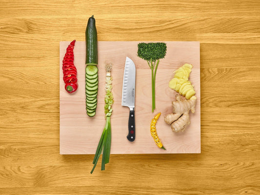 Wusthof Classic Santoku - Hollow Edge - 7"