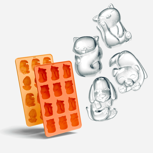 Zoku Cat & Dog Ice Mold - Set of 2